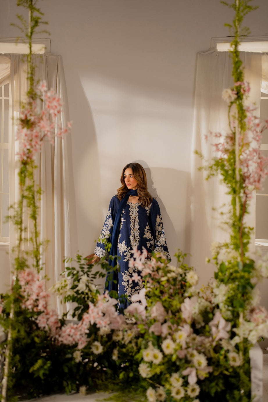 VINTAGE | KHWAAB ||UNSTITCHED LAWN 3PC (SYT-556)