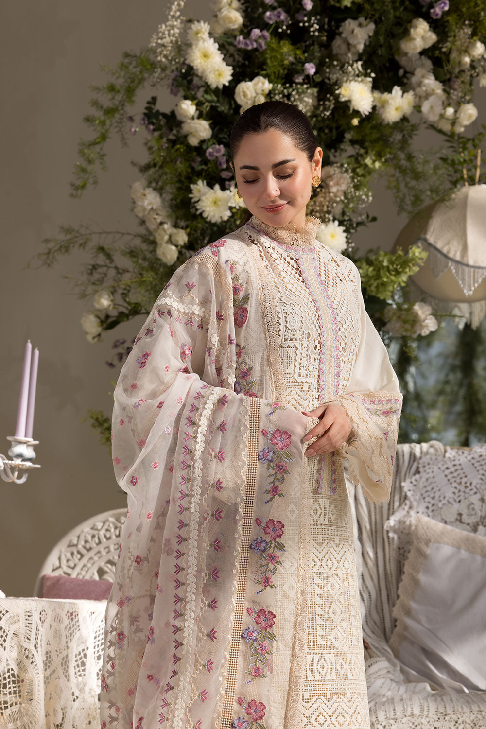 SOBIA NAZIR | HANIA AMIR | UNSTITCHED LAWN 3PC (SYT-438)