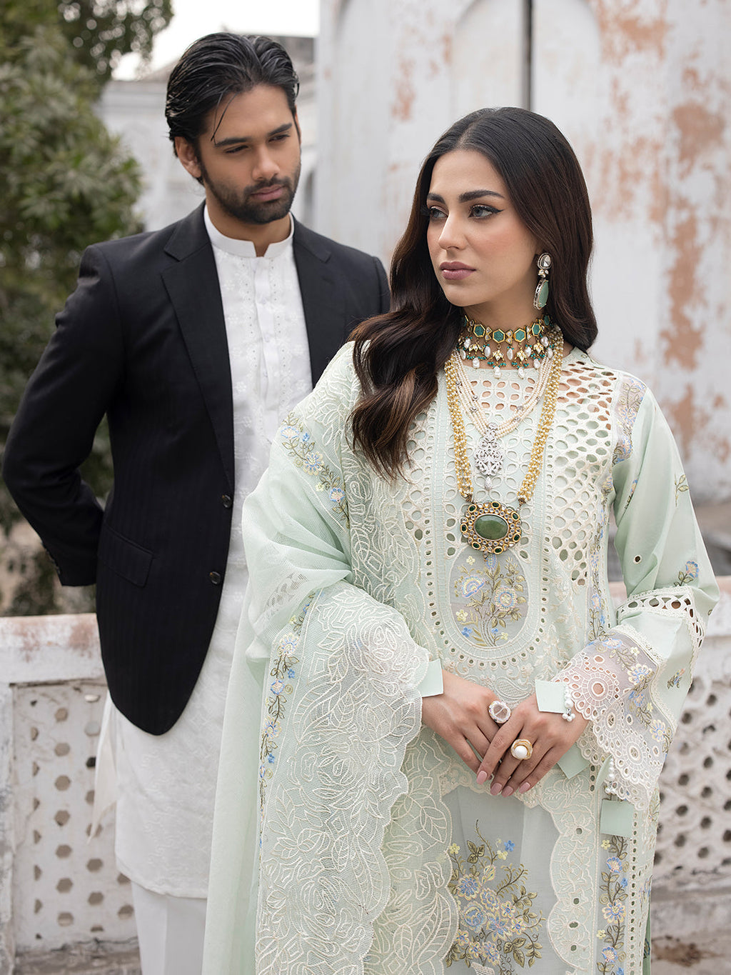 MAHNUR | SELINA | UNSTITCHED LAWN 3PC (SYT-479)