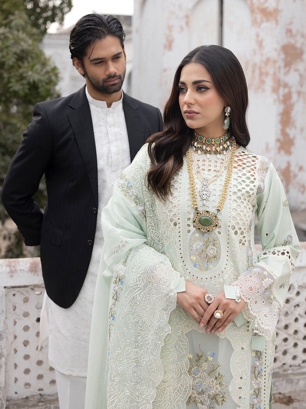 MAHNUR | SELINA | UNSTITCHED LAWN 3PC (SYT-479)