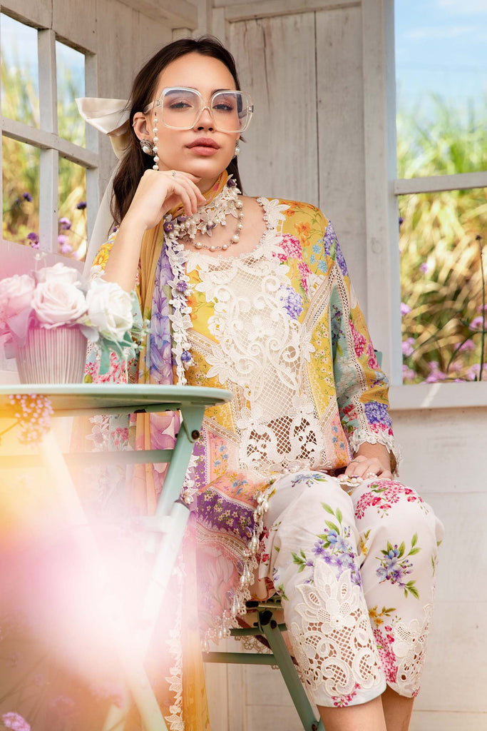 MARIA B | UNSTITCHED LAWN 3PC (SYT-500)