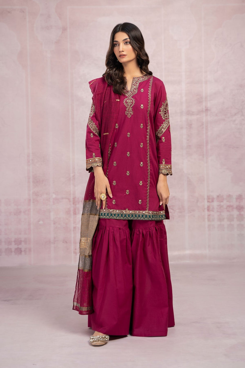 MARIA B| LAWN UNSTITCHED 3PC