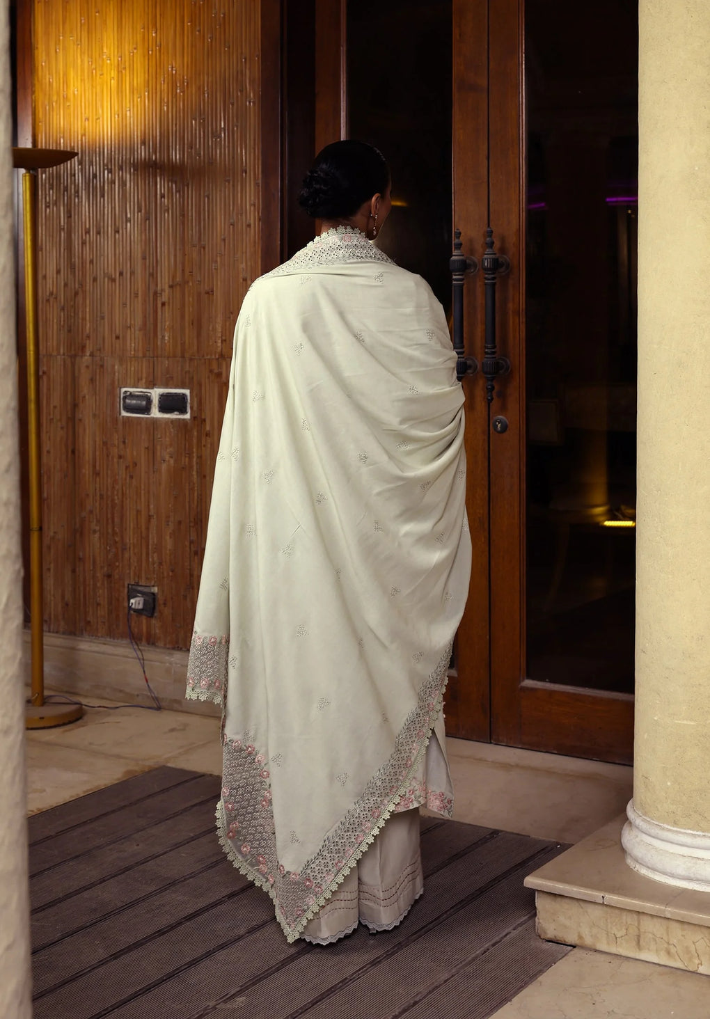 ELAF | PEARLOSA | LAWN UNSTITCHED 3PC (SYT-469)