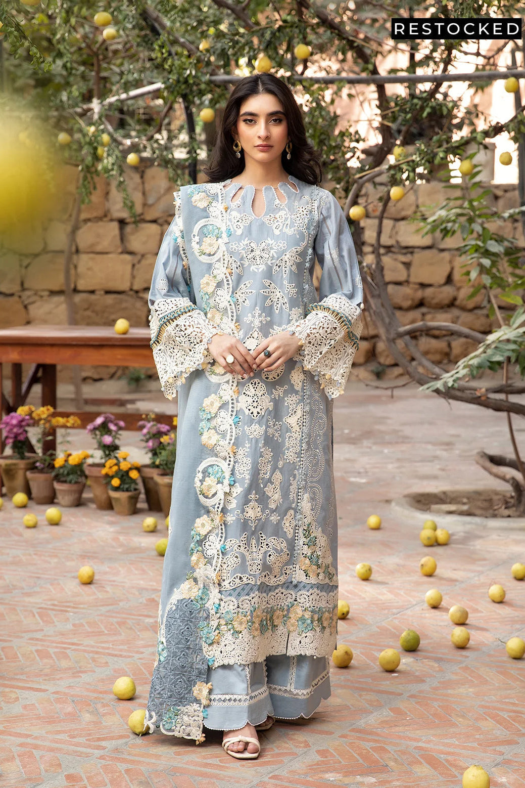 ELAF | MAHVEEN | UNSTITCHED LAWN 3PC (SYT-541)