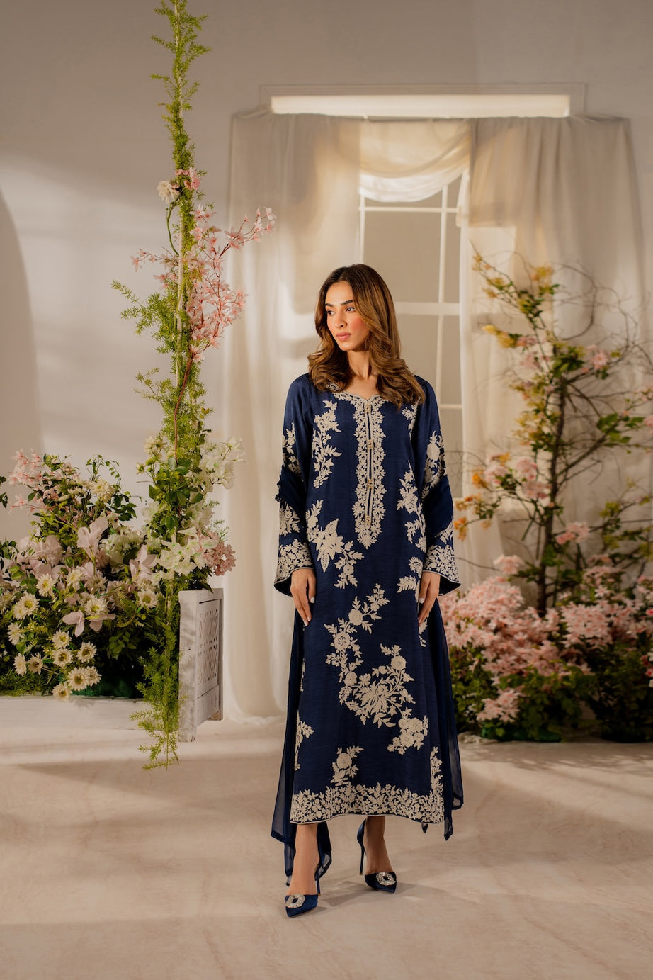 VINTAGE | KHWAAB ||UNSTITCHED LAWN 3PC (SYT-556)