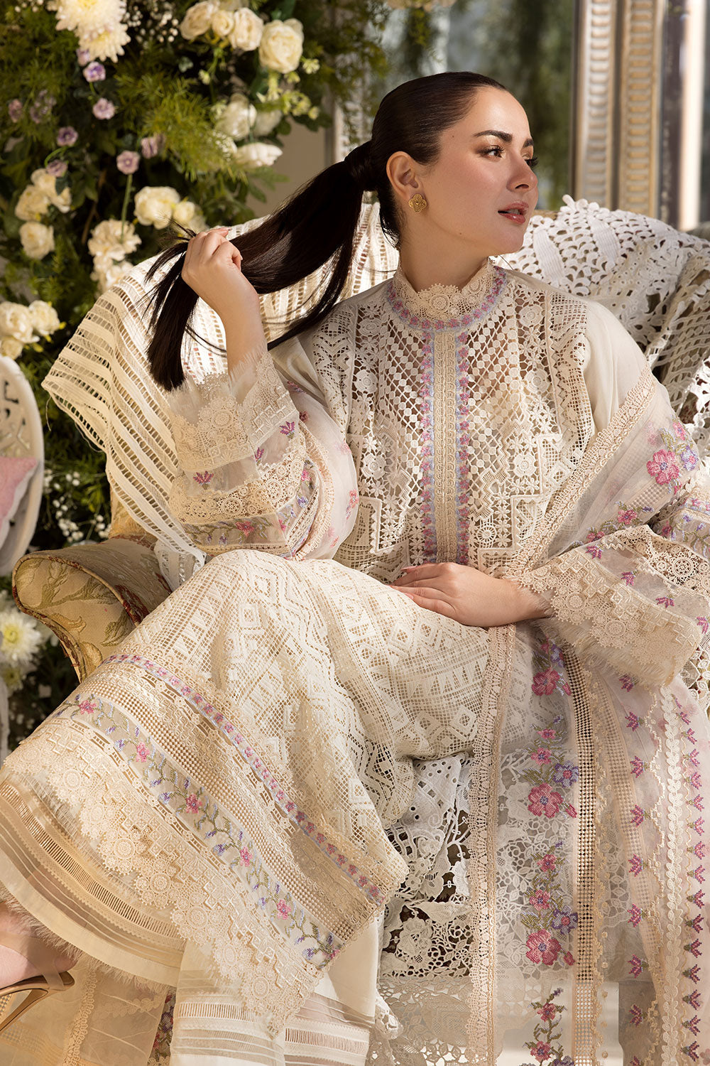 SOBIA NAZIR | HANIA AMIR | UNSTITCHED LAWN 3PC (SYT-438)