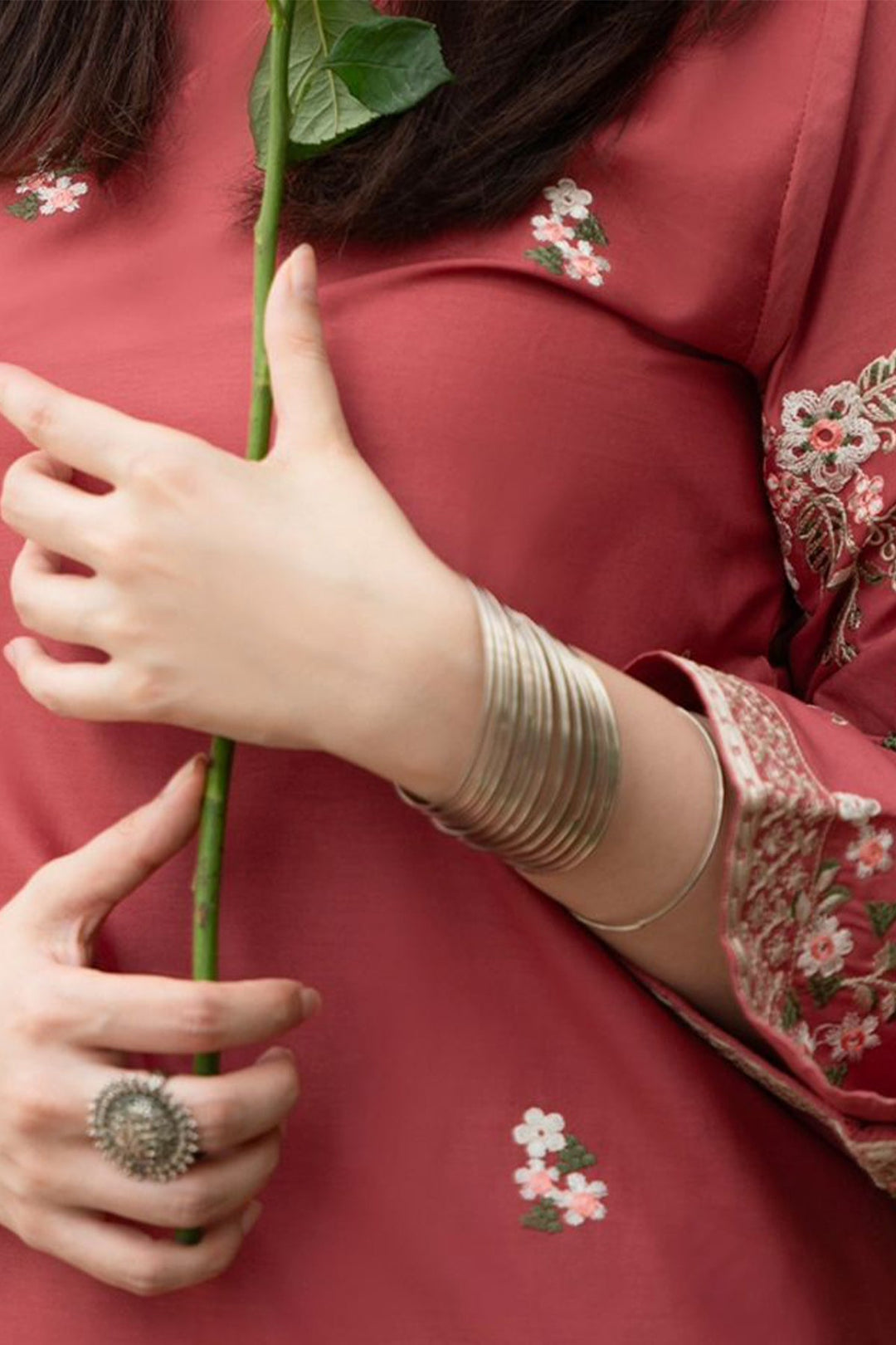 URGE - 2PC LAWN EMBROIDERED SHIRT AND TROUSER (SYT-470)