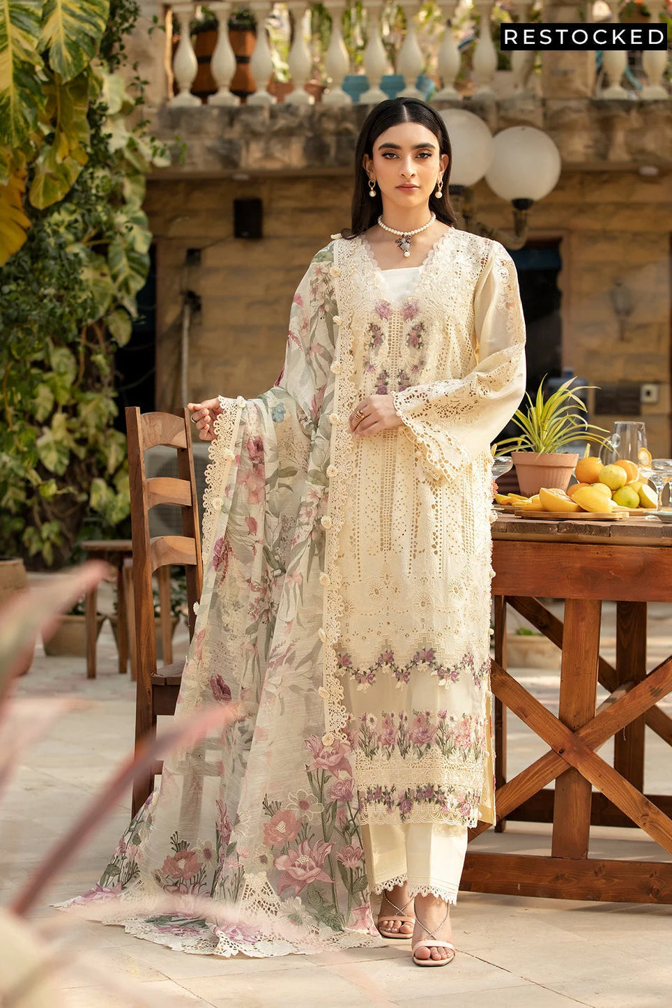 ELAF | KOHINOOR | 3 PC LUXURY LAWN (SYT-488)