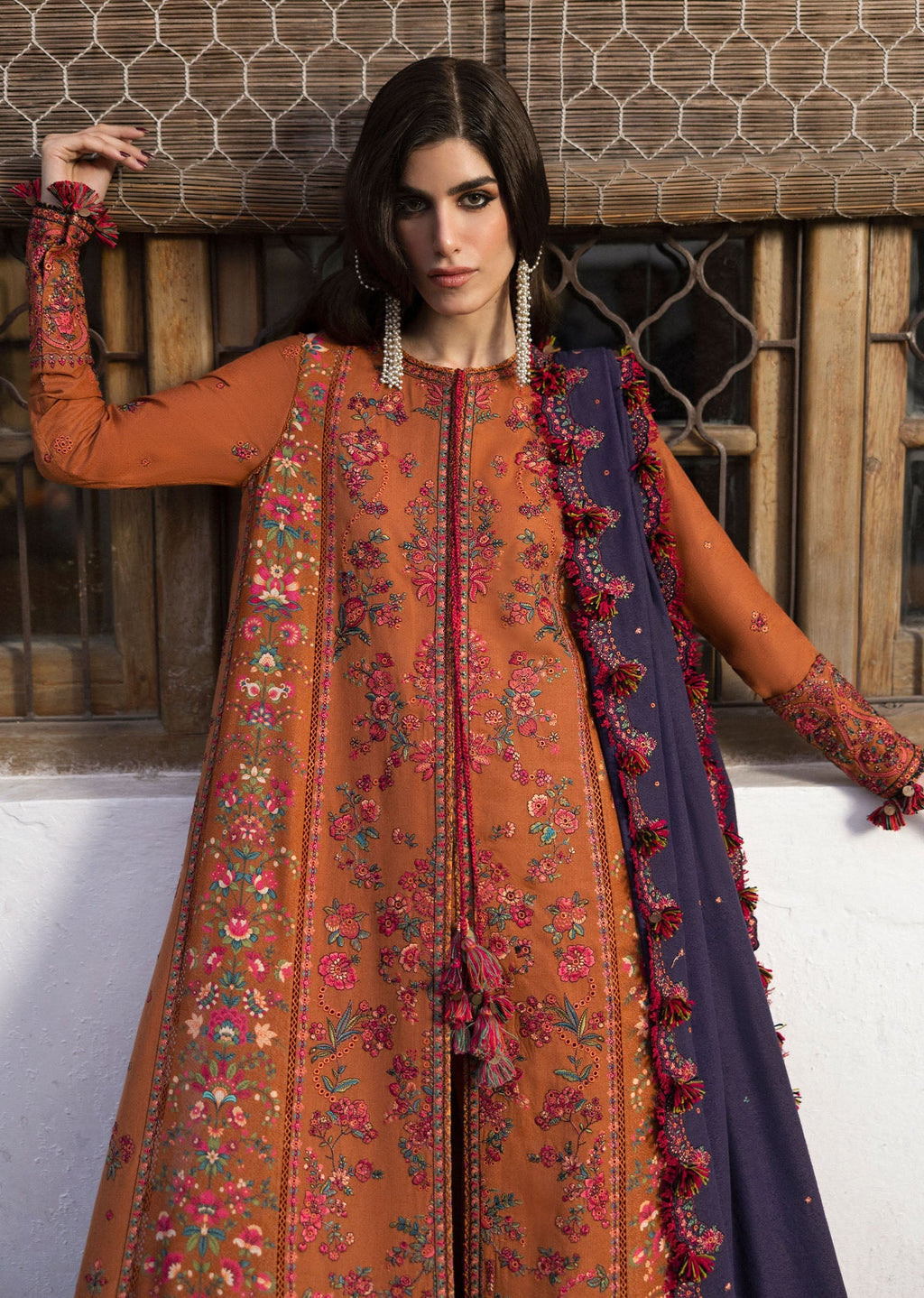 HUSSAIN REHAR | KAMAL | UNSTITCHED LAWN 3PC (SYT-557)