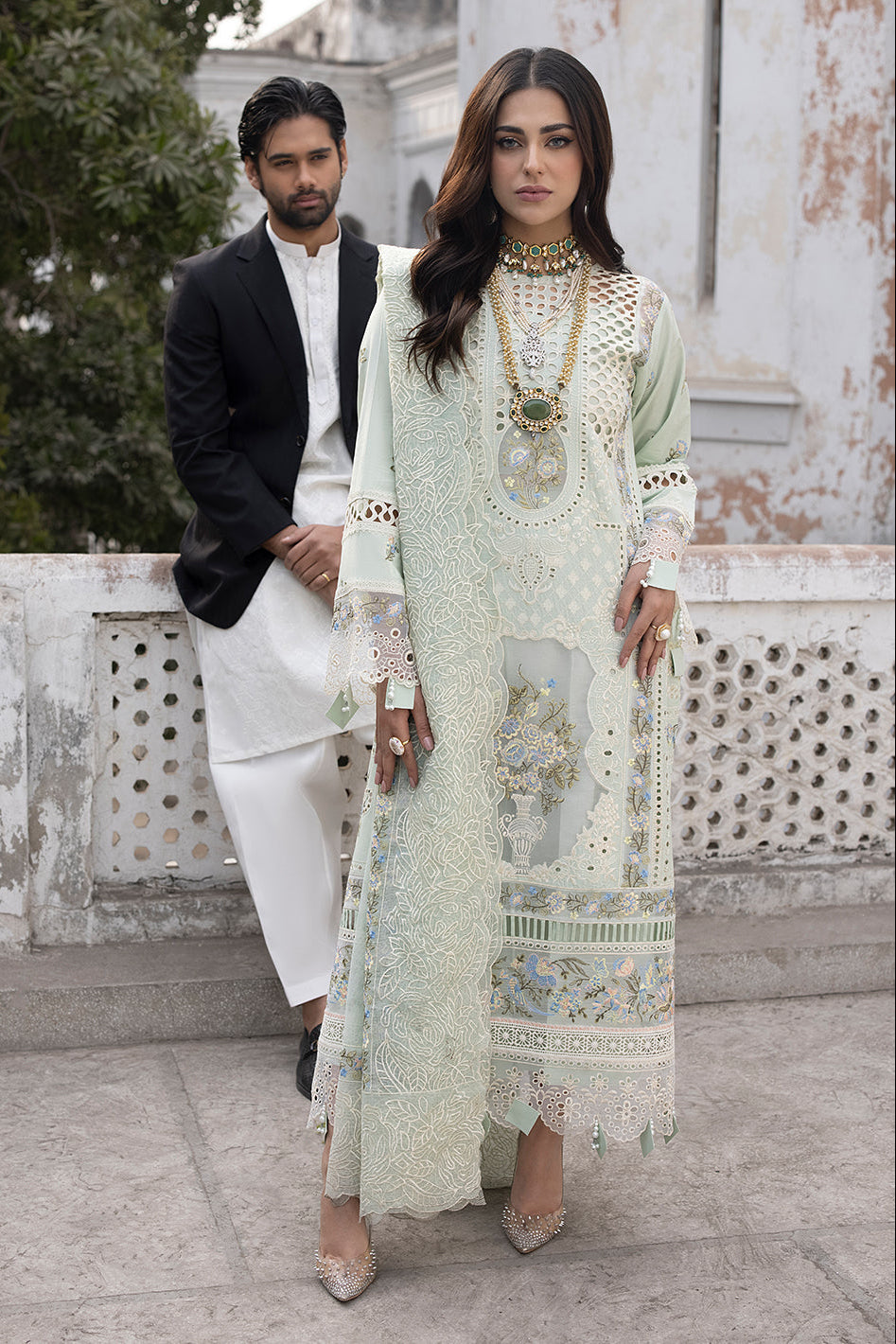 MAHNUR | SELINA | UNSTITCHED LAWN 3PC (SYT-479)