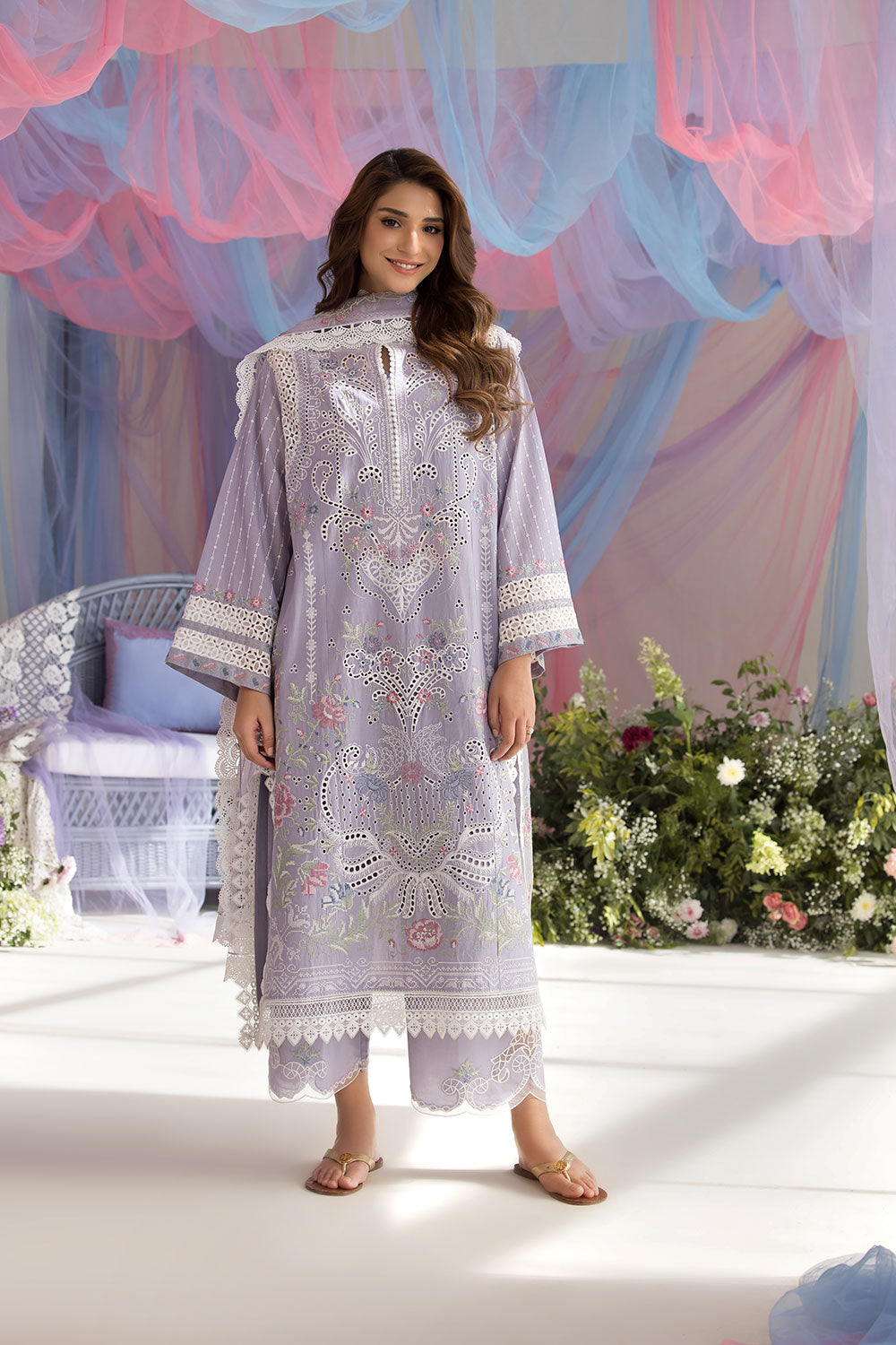 SOBIA NAZIR | LUXURY LAWN UNSTITCHED 3PC (SYT-523)