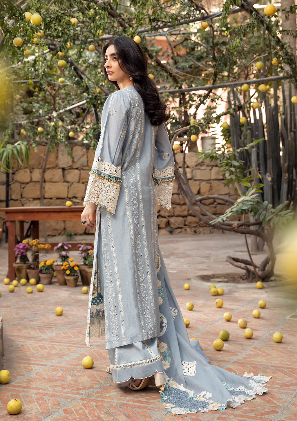 ELAF | MAHVEEN | UNSTITCHED LAWN 3PC (SYT-541)
