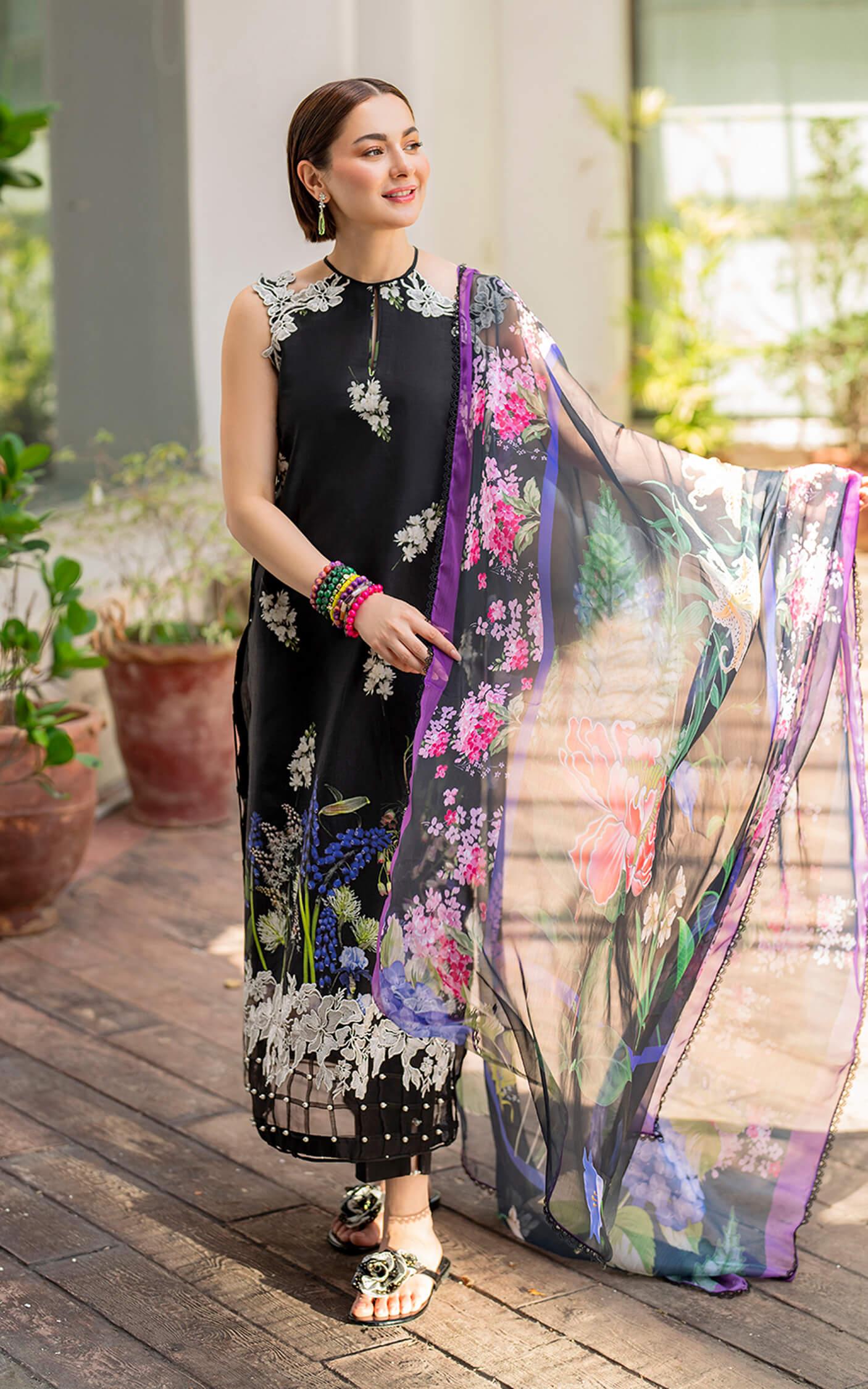 ASIFA & NABEEL | SURMA | UNSTITCHED SUMMER LAWN 3PC (SYT-497)