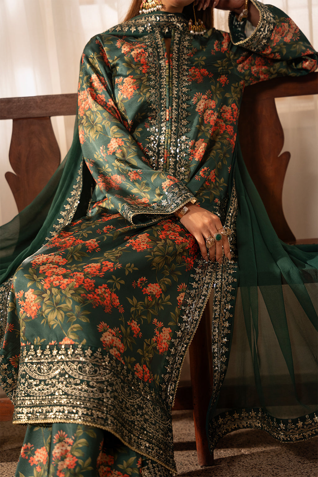 SHEENORA | OMAVI | UNSTITCHED SUMMER LAWN 3PC (SYT-505)