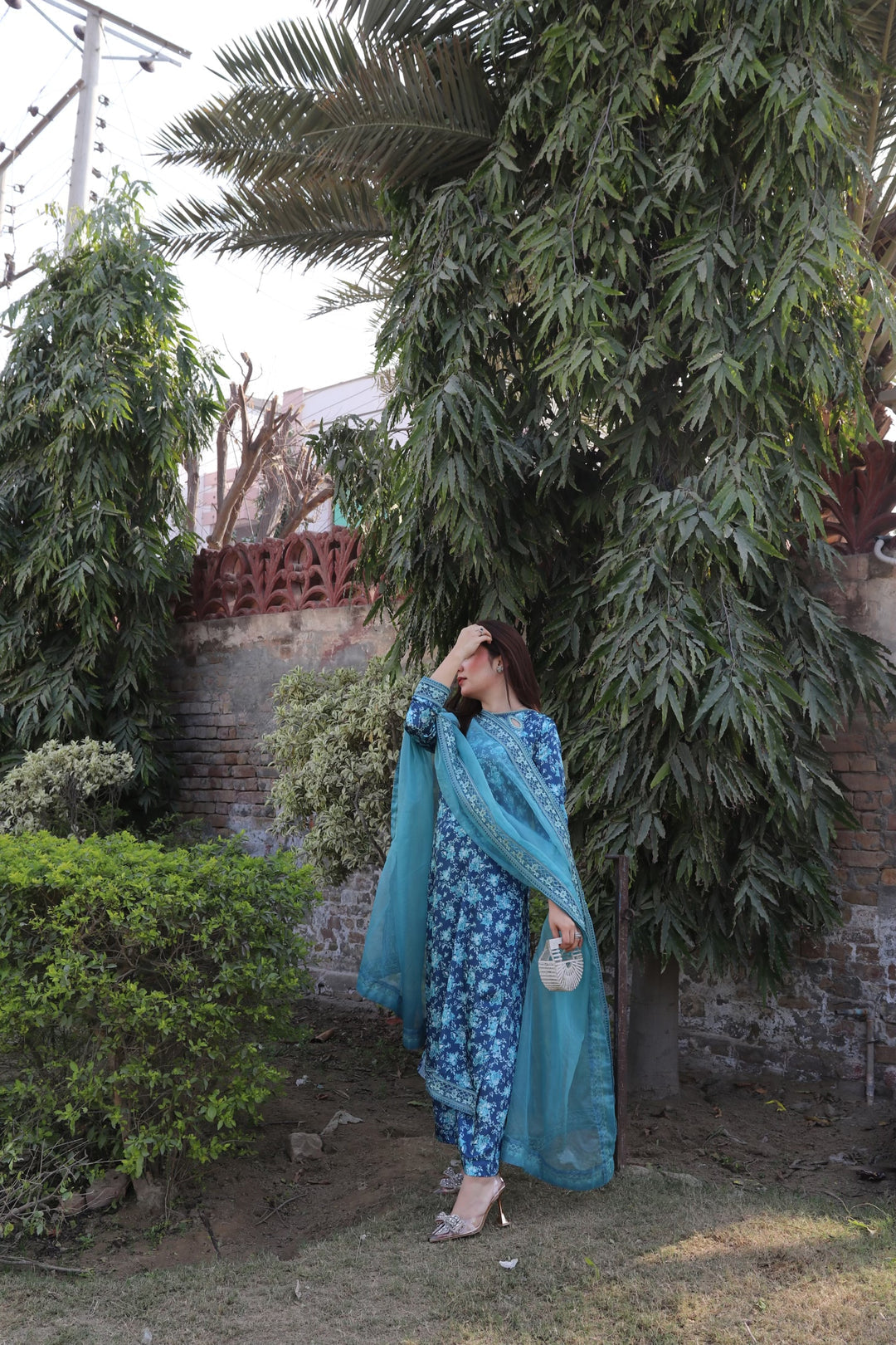 BAROQUE | WAVES | UNSTITCHED SUMMER LAWN 3PC (SYT-496)