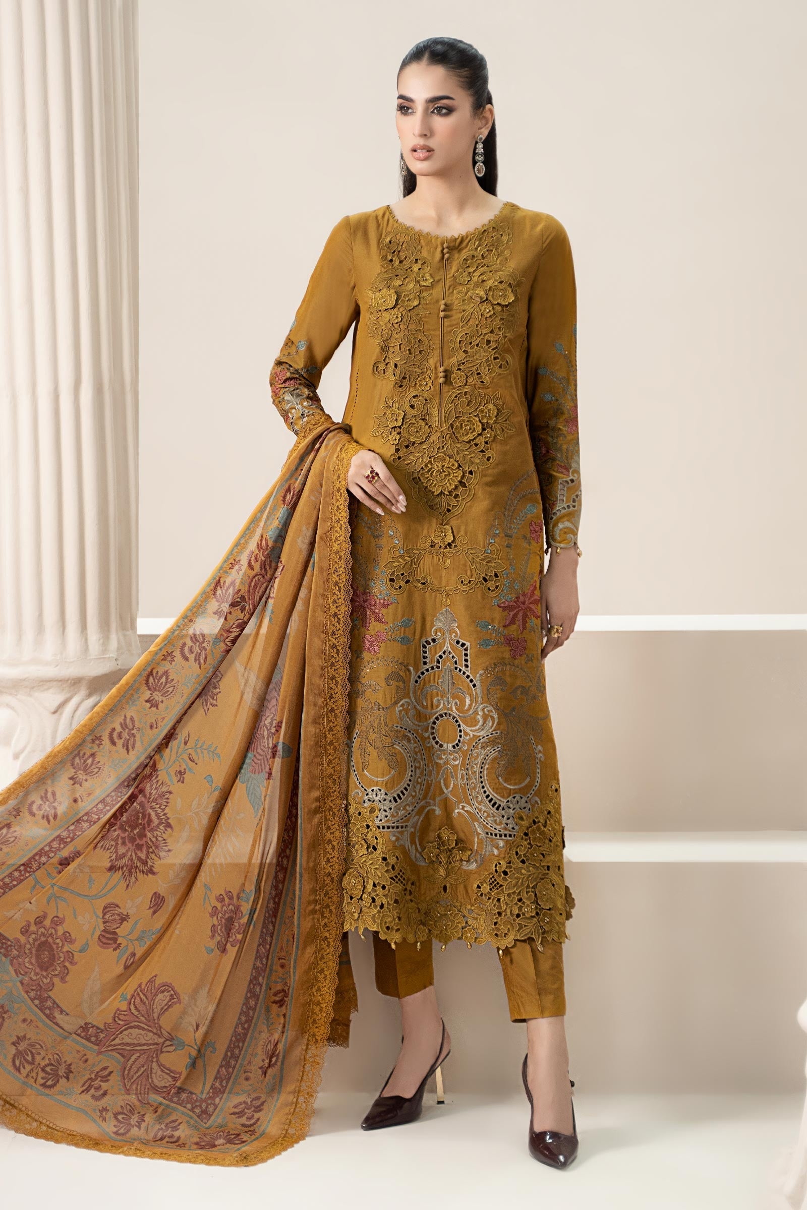 MARIA B | UNSTITCHED LAWN 3PC (SYT-548)