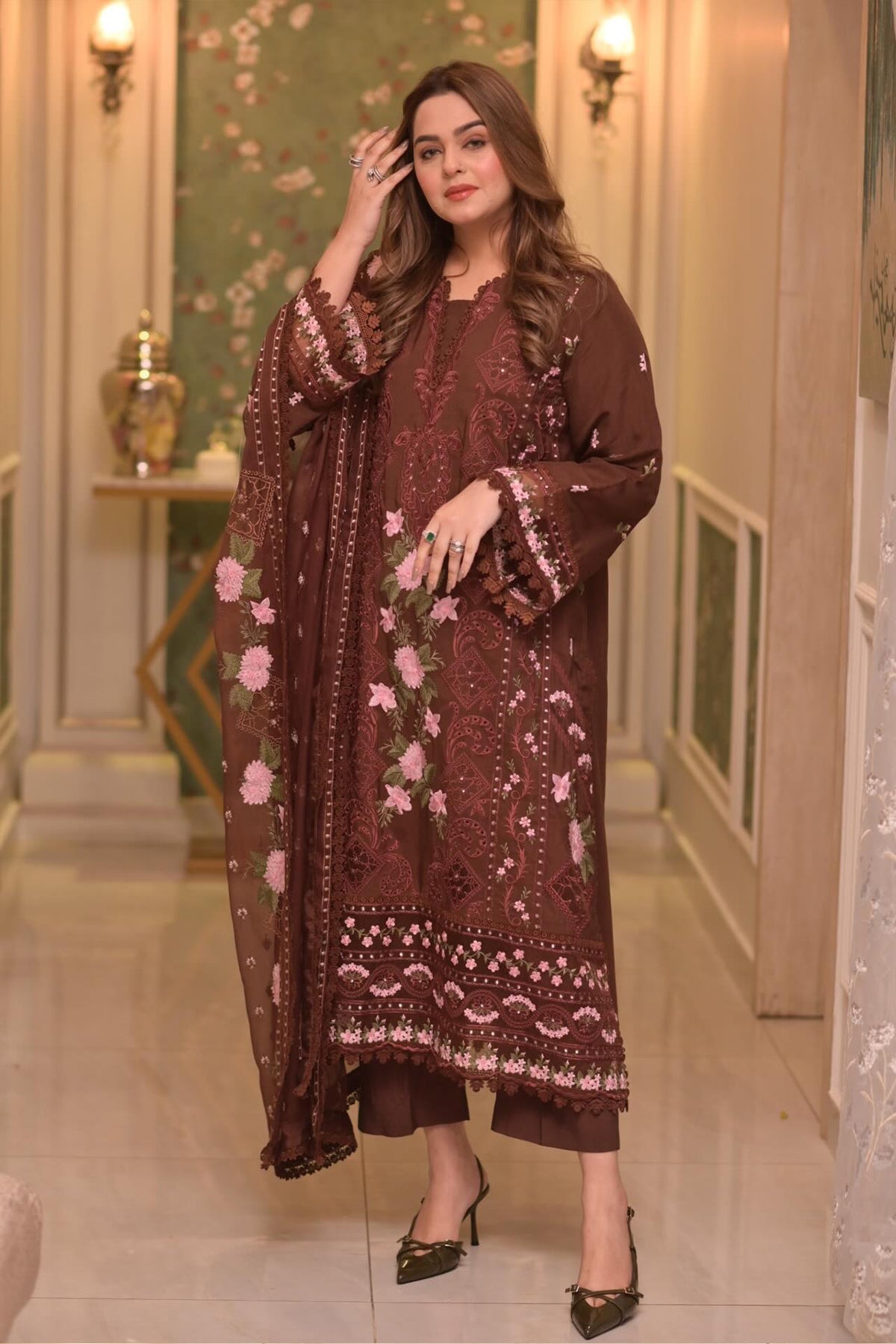 ANEELA’S | UNSTITCHED LAWN 3PC (SYT-560)