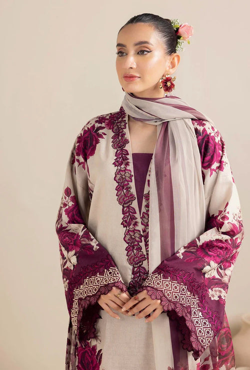 ADAN LIBAS | SUMMER |UNSTITCHED LAWN 3PC