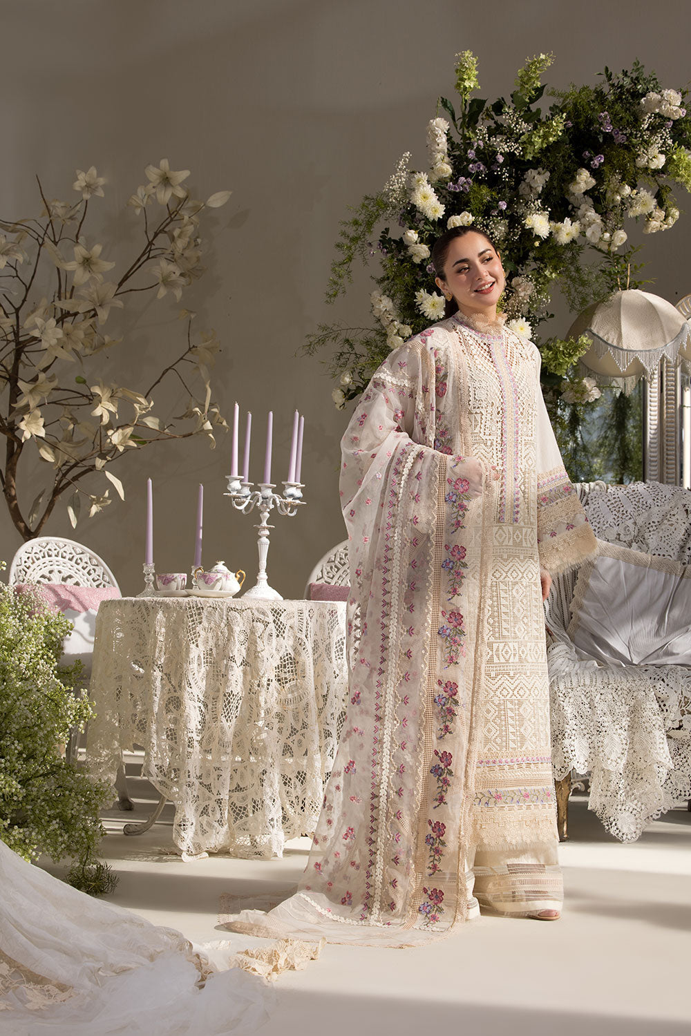 SOBIA NAZIR | HANIA AMIR | UNSTITCHED LAWN 3PC (SYT-438)
