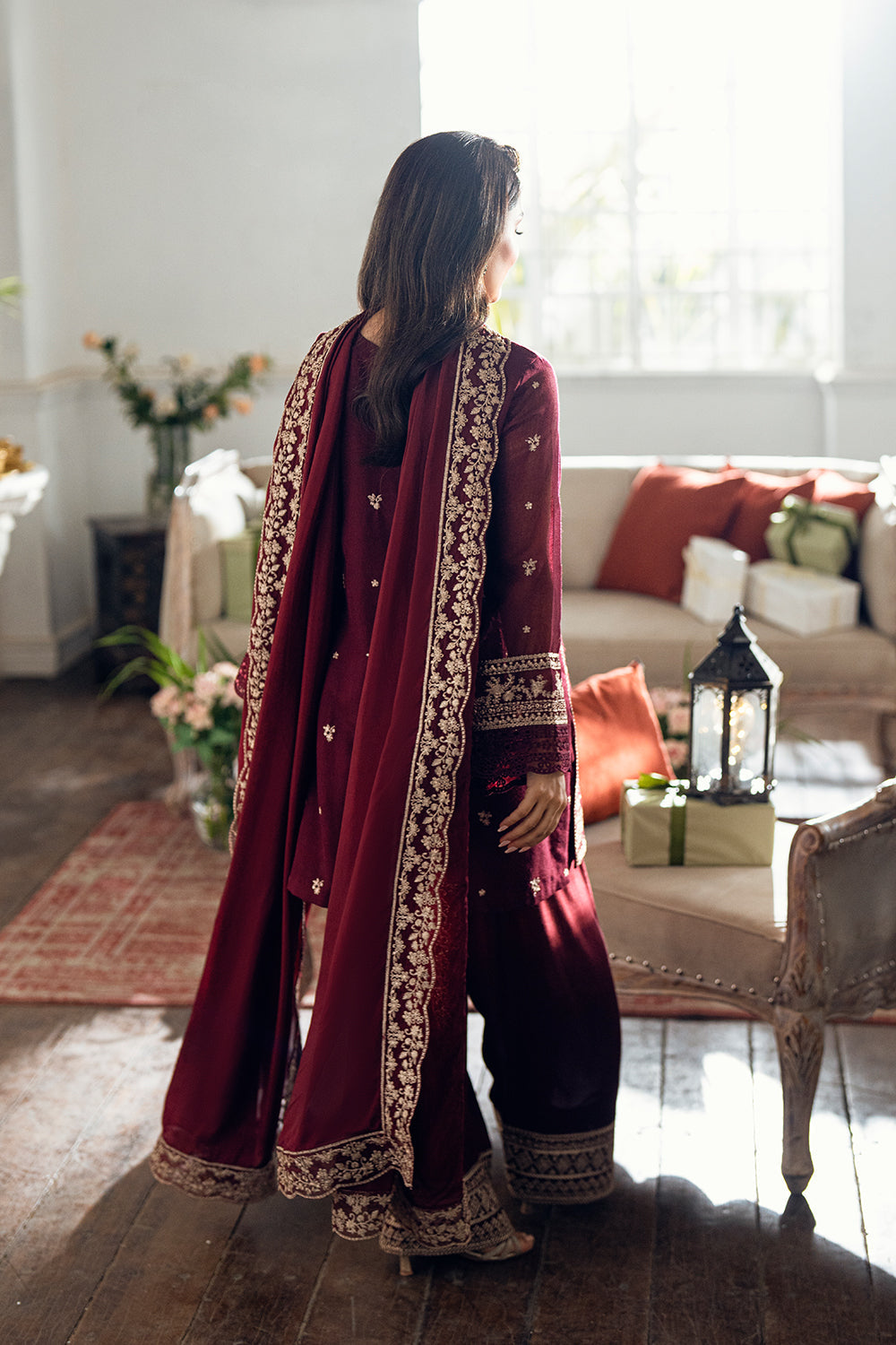 AZURE | BERRY DUSK | UNSTITCHED LAWN 3PC (SYT-493)