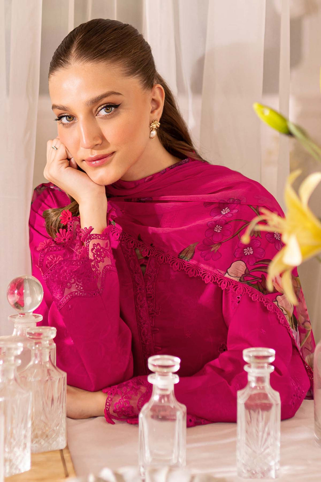 FARASHA | ASTER | UNSTITCHED LAWN 3PC (SYT-543)