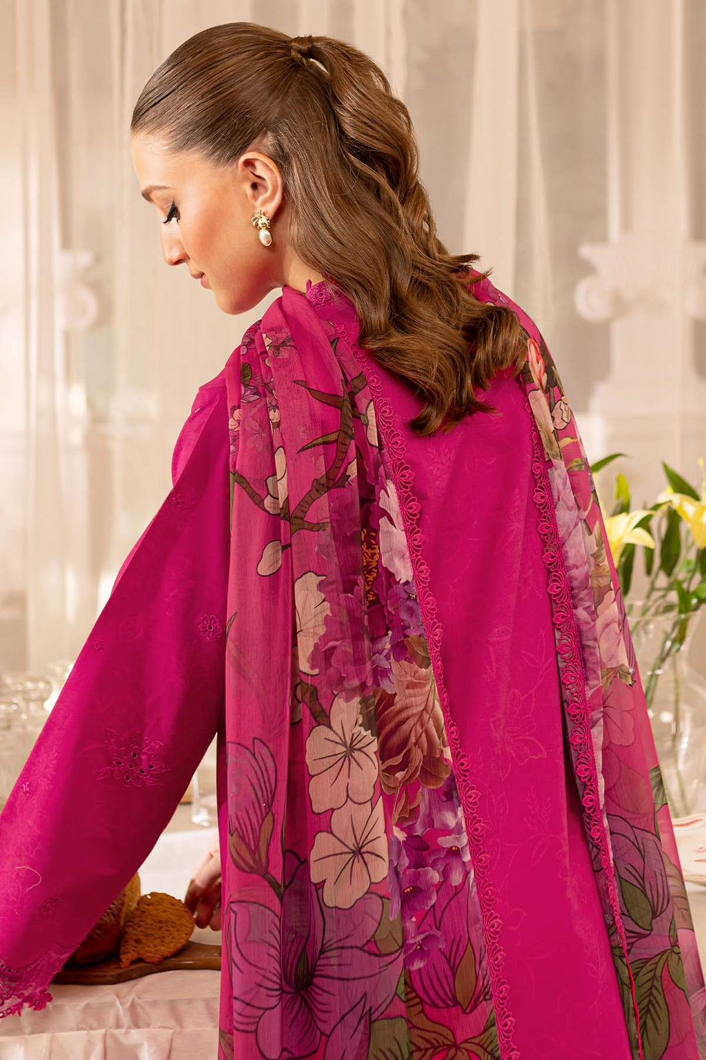 FARASHA | ASTER | UNSTITCHED LAWN 3PC (SYT-543)