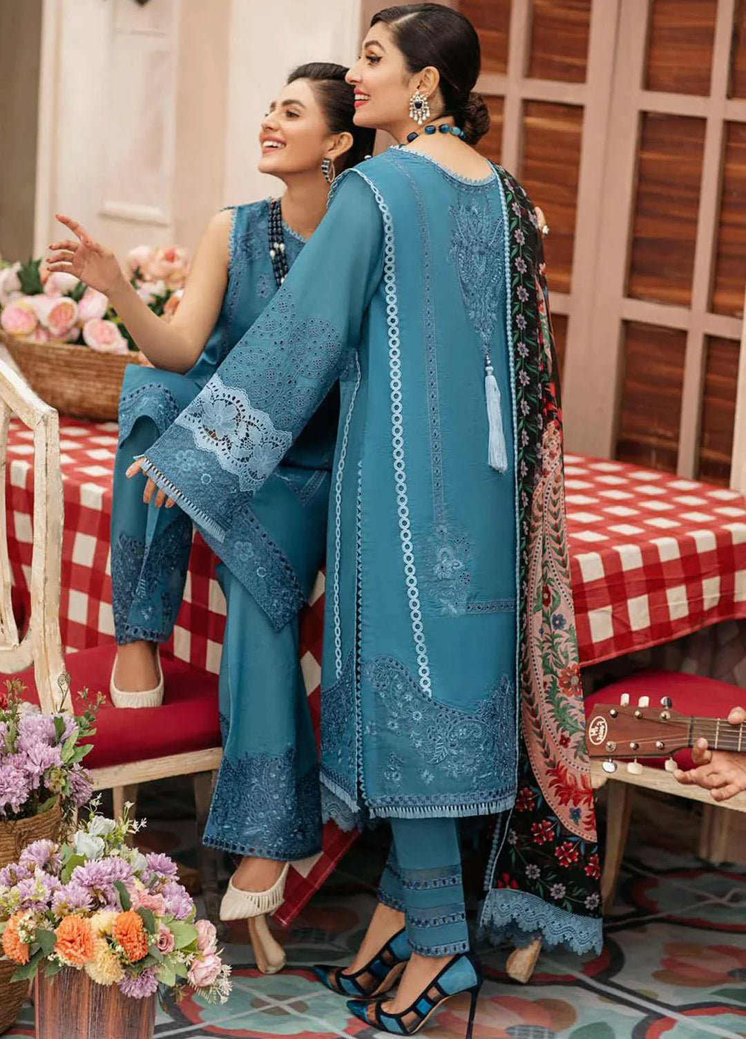 MUSHQ | LAWN UNSTITCHED 3PC (SYT-471)