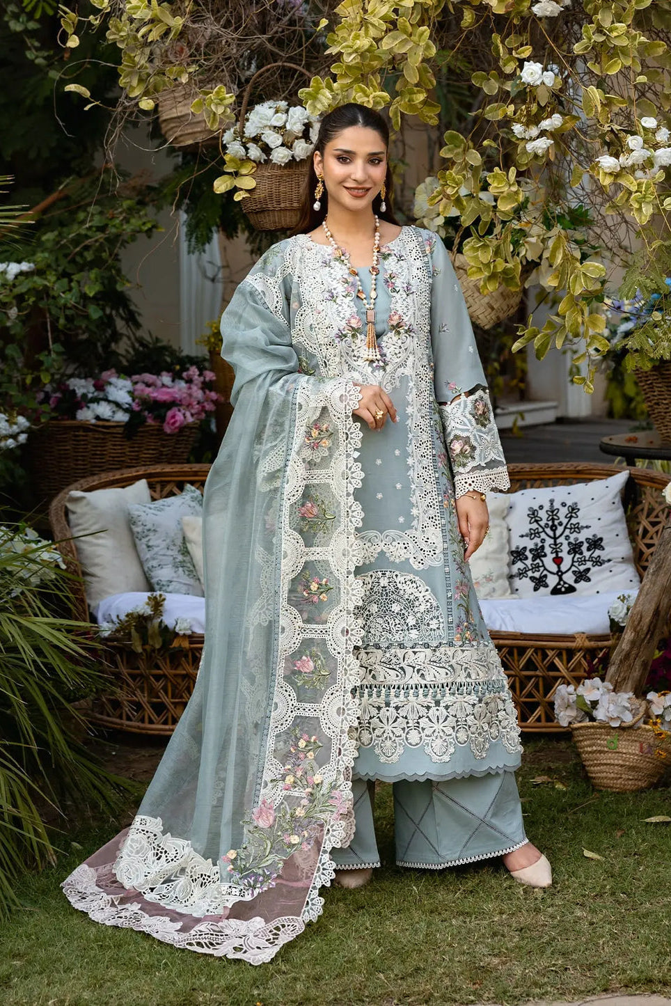 ELAF | SAMAA |UNSTITCHED LAWN 3PC (SYT-429)