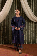 Urge - 2PC Unstitched Dhanak Embroidered Shirt with Dhanak Embroidered Trousers
