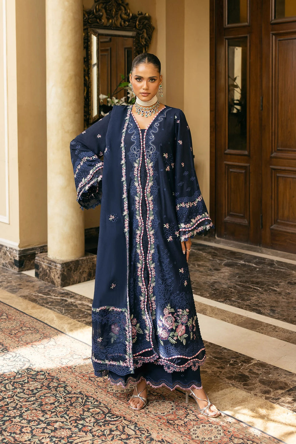ELAF | AMBER HAZE | UNSTITCHED LAWN 3PC (SYT-431)