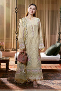 Jade - Unstitched Luxury Dhanak Chikenkari Heavy Embroidered 3PC Suit (SYT-139)
