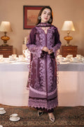 JADE - 3PC DHANAK SEQUENCE EMBROIDERED SHIRT WITH COUTRAI PRINTED SHAWL & DHANAK TOUSER (SYT-149)