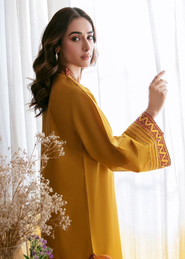 Urge - Unstitched Luxury Dhanak Heavy Embroidered 2PC Suit (SYT-163)