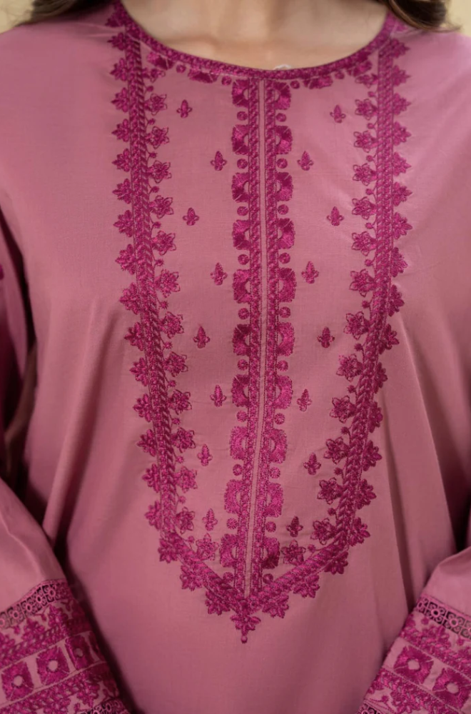 LAZULI - Unstitched Luxury Dhanak Embroidered 2PC Suit (SYT-169)