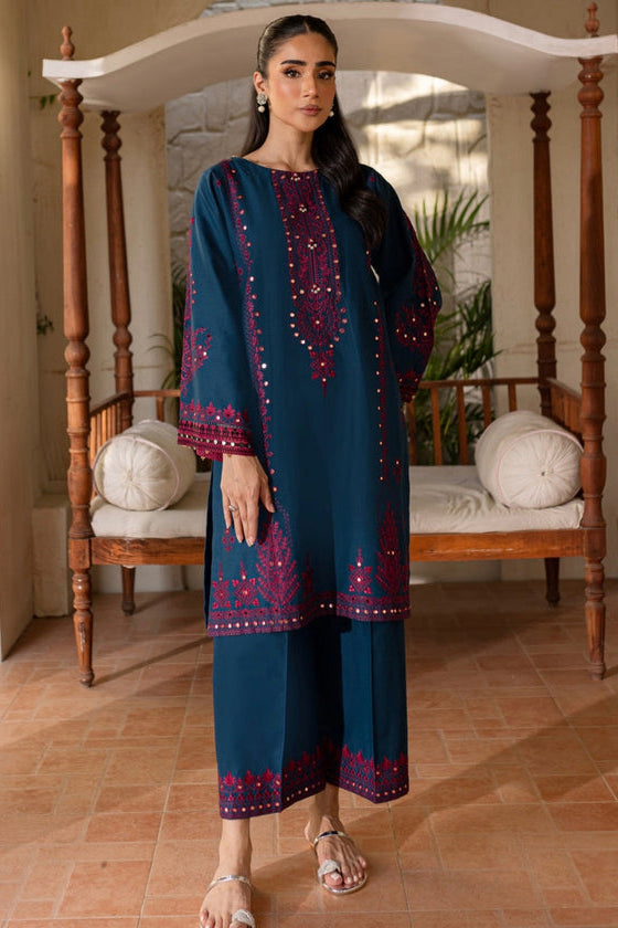 BATIK - Unstitched Luxury Dhanak Embroidered 2PC Suit (SYT-175)