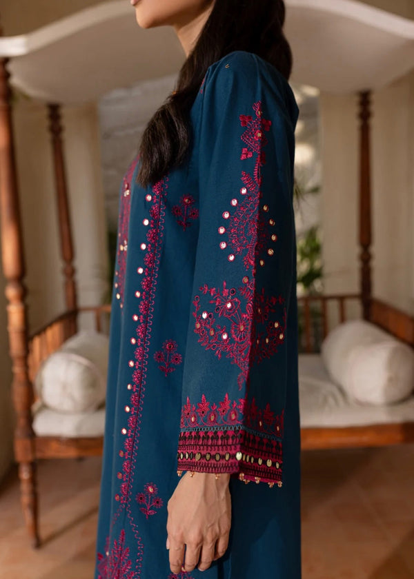 BATIK - Unstitched Luxury Dhanak Embroidered 2PC Suit (SYT-175)