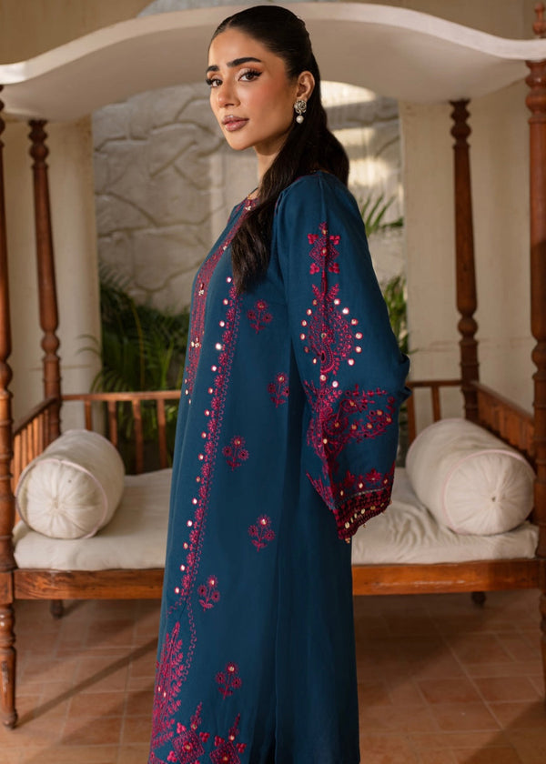 BATIK - Unstitched Luxury Dhanak Embroidered 2PC Suit (SYT-175)