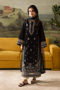 BATIK - UNSTITCHED 3PC DHANAK EMBROIDERED SHIRT WITH READY TO WEAR EMBROIDERED DUPATTA AND TROUSER (SYT-181)