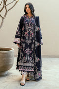 FLORENT - UNSTITCHED 3PC DHANAK EMBROIDERED SHIRT WITH CHIFFON EMBROIDERED DUPATTA & TROUSER (SYT-190)